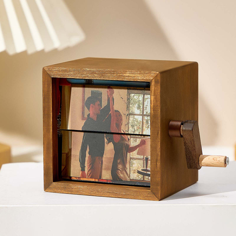 Animate Your Love Story Custom Video to Hand-Cranked Flipbook, Unique Wedding Gift