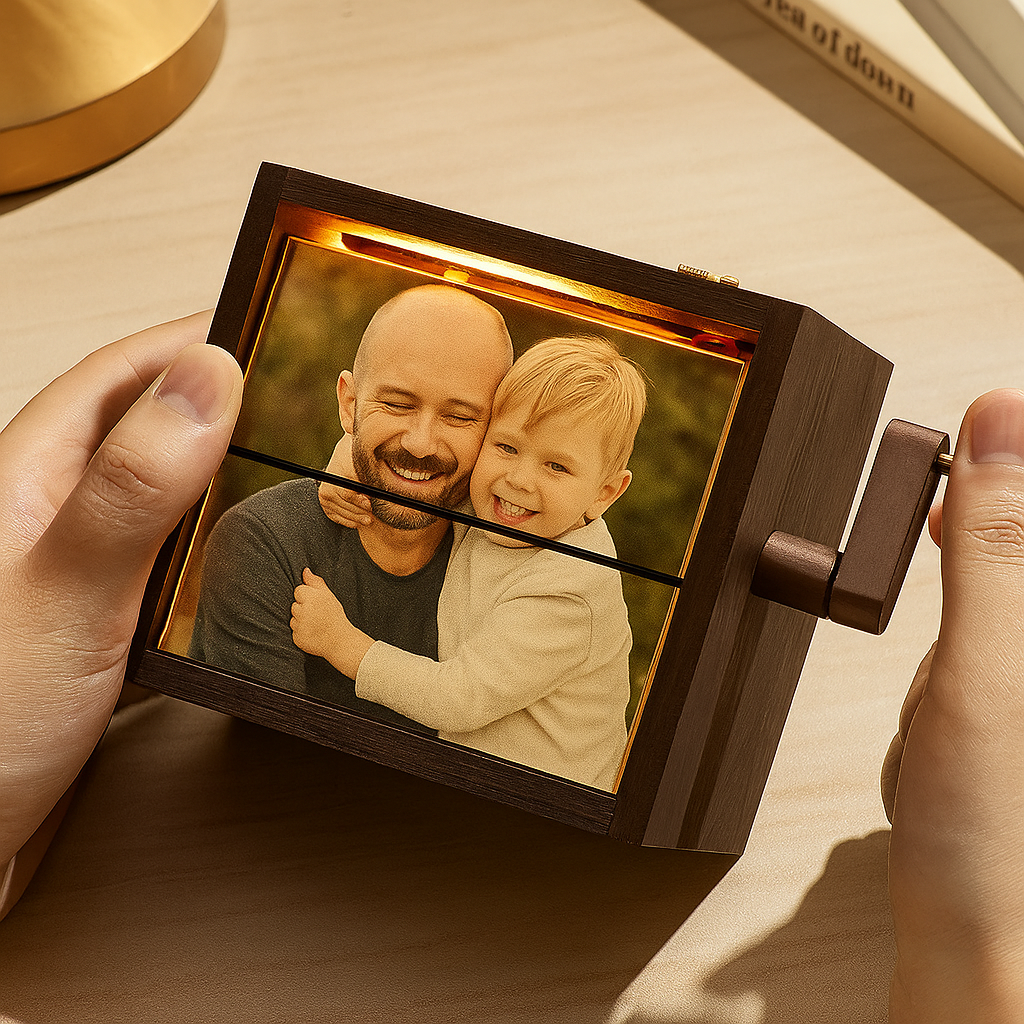 Animate Your Family Memories: Custom Video Hand-Crank Flipbook, The Perfect Gift for All Occasions