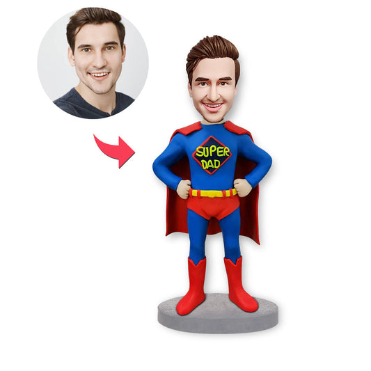 Custom Bobblehead Personalized Bobbleheads  Stand Super Dad Gift For Dad