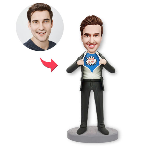 Custom Bobblehead Personalized Bobbleheads Super Dad Unique Gifts For Dad