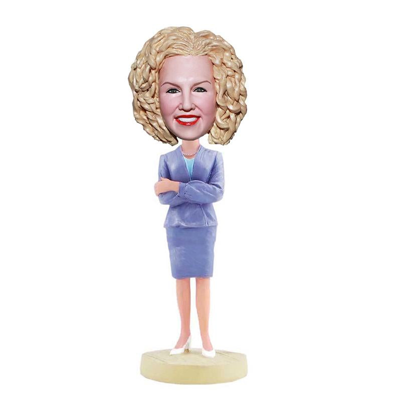 Custom Female Executive Bobble Head