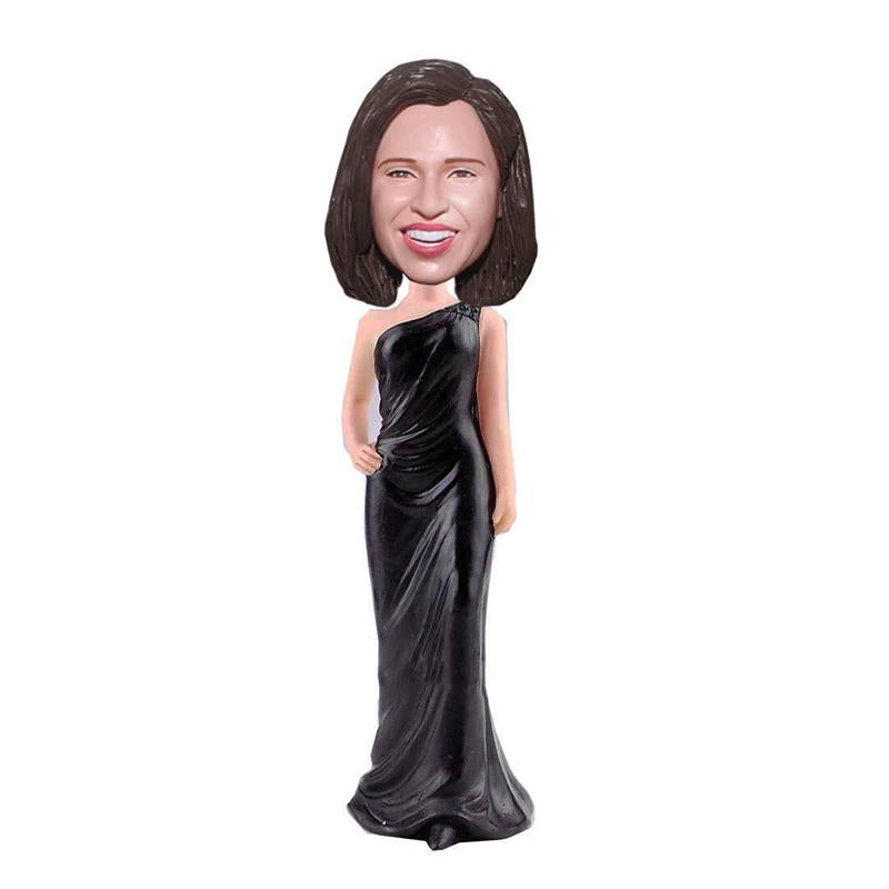 Custom Evening Dress Bobbleheads Make Your Own
