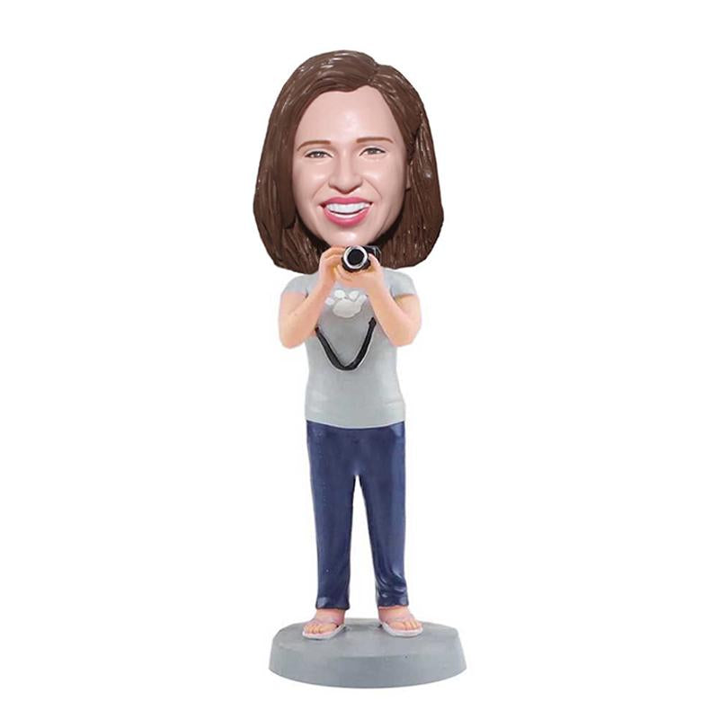 Custom Camera Bobbleheads