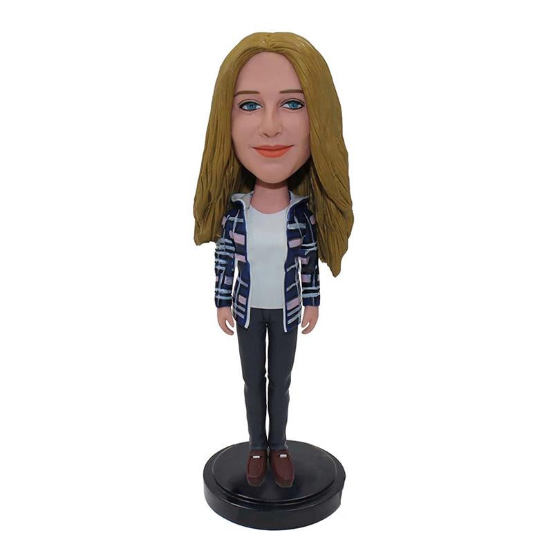 Custom Bobblehead Girl