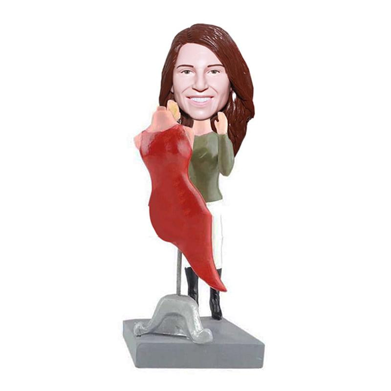 Cstom Clothing Designer Bobble Heads