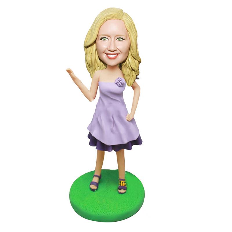 Make Your Own Dress Bobblehead Doll
