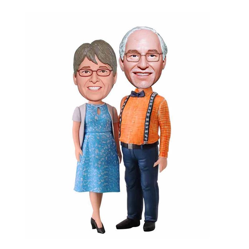 Custom Bobble Head Doll 50th Wedding Anniversary Gifts