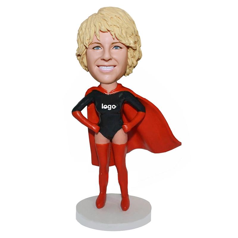 Custom Super Woman Bobbleheads