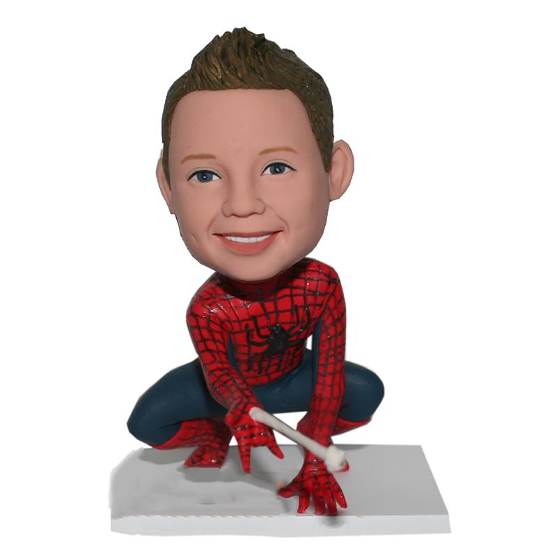Custom Bobblehead Spiderman From Photo