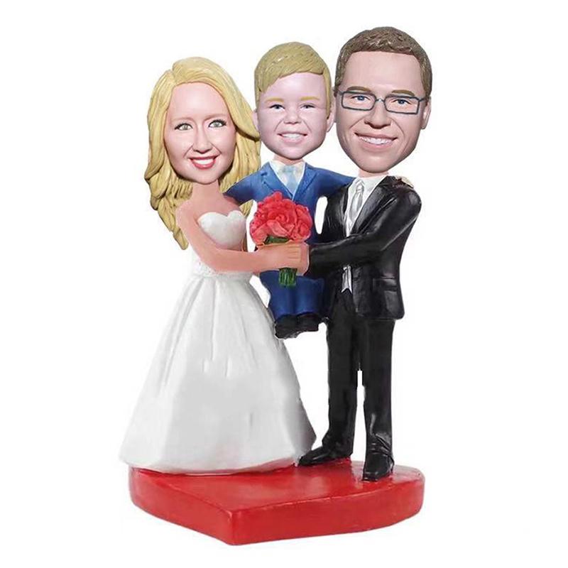 Affordable Custom Wedding Bobble Head Wedding Anniversary Gifts