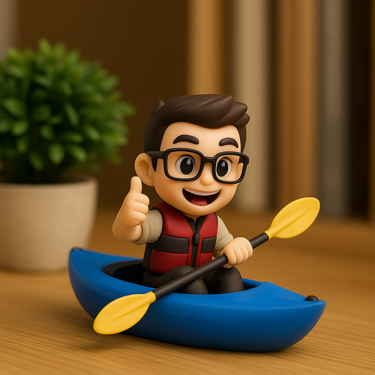 Personalized 3D Miniature - Desk Decor Figurine from Your Photo - Custom Office Gift