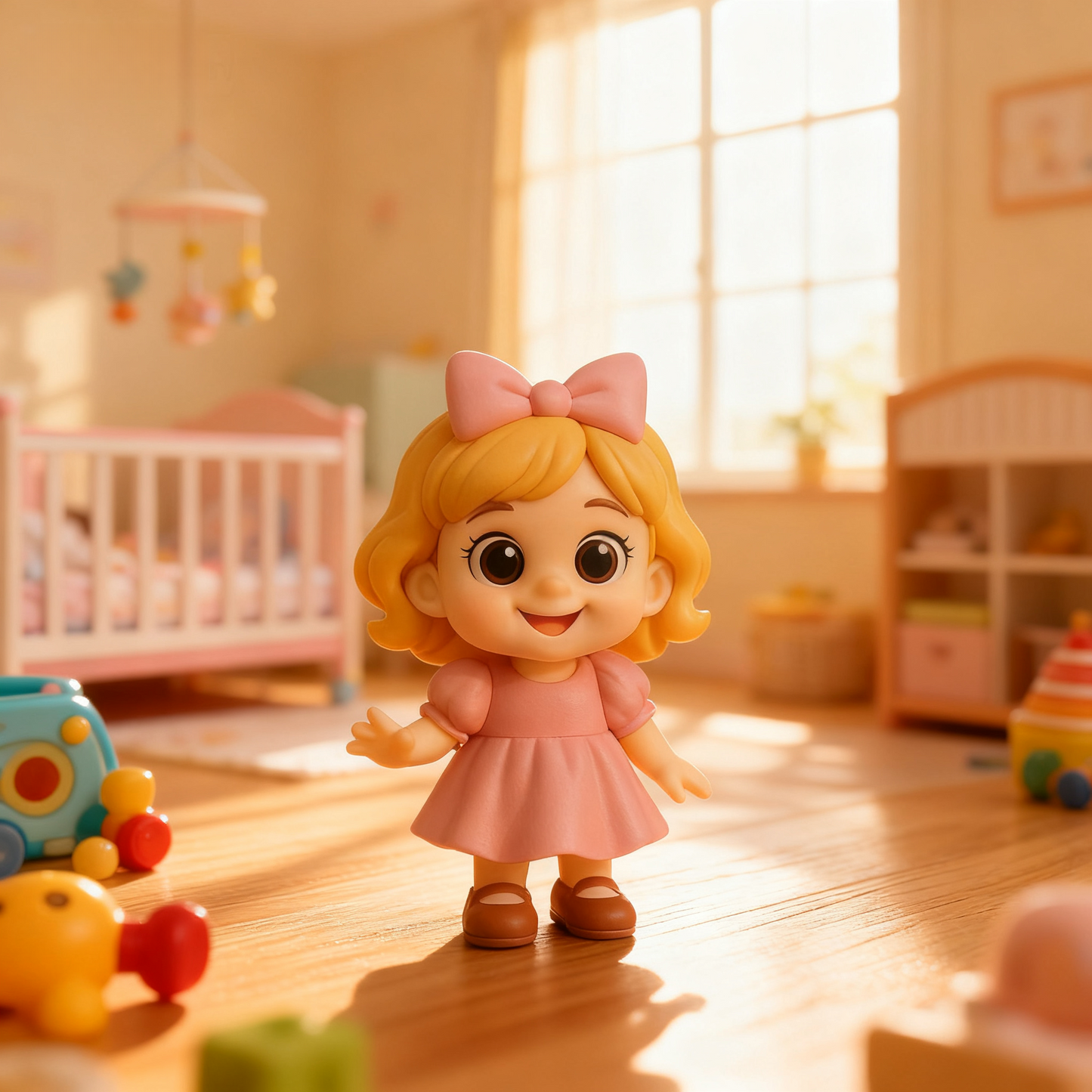 Custom 3D Action Figure From Photo Personalized Baby Figurine Custom 3D Mini Baby Figure Gift