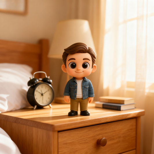 Custom 3D Fashion Figurine From Photo Unique Personalized Gift for Stylish Boys and Men