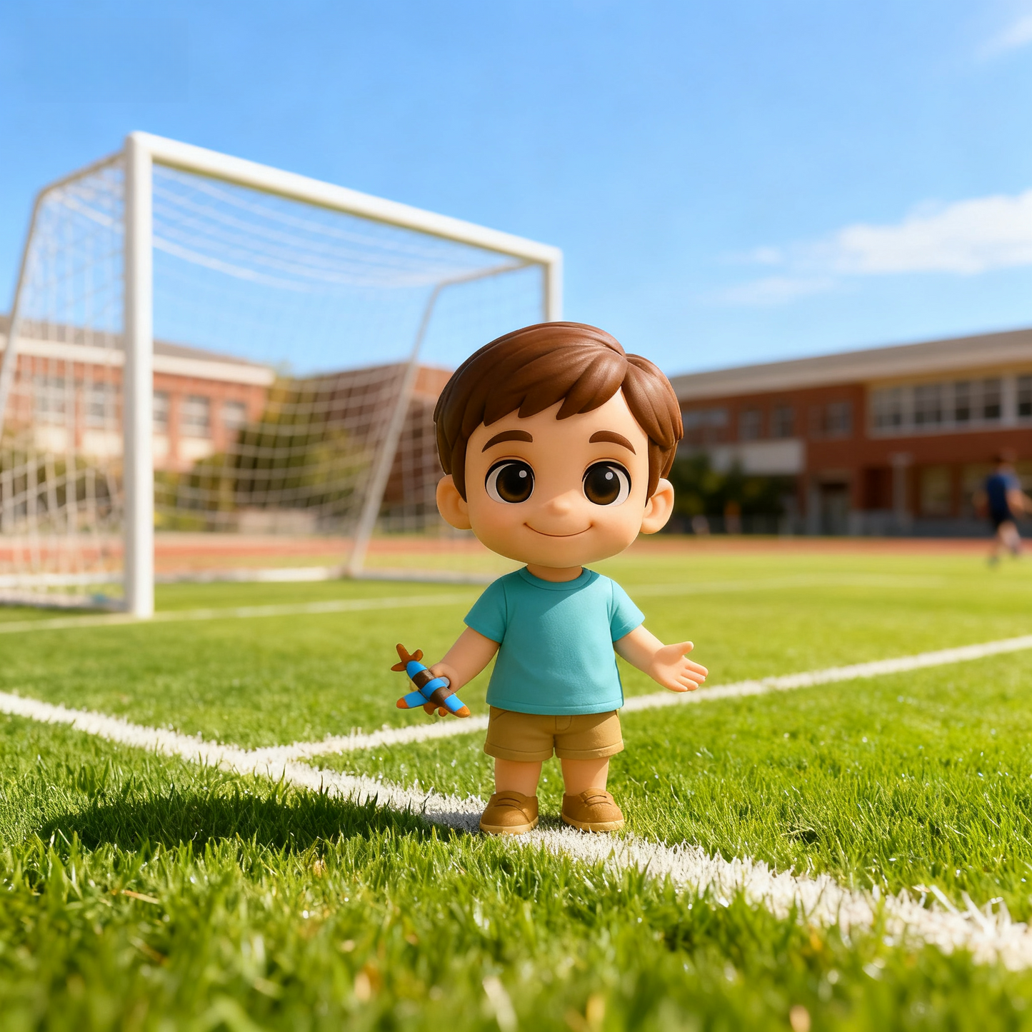 Custom 3D Action Figure From Photo – Personalized Kids Figurine Custom 3D Mini Figure Gift for Kids