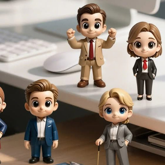 Bespoke 3D Printed Figurine Keychain - A Unique and Thoughtful Personalized Gift for Any Occasion