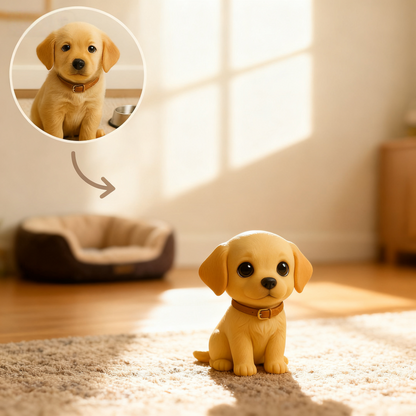 Custom 3D Action Figure From Photo Personalized Pet Figurine Custom 3D Pet Mini Figure Gift