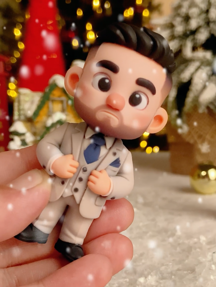 Personalized 3D Keychain - Your Memory, Immortalized - A Unique Custom Gift for Any Milestone