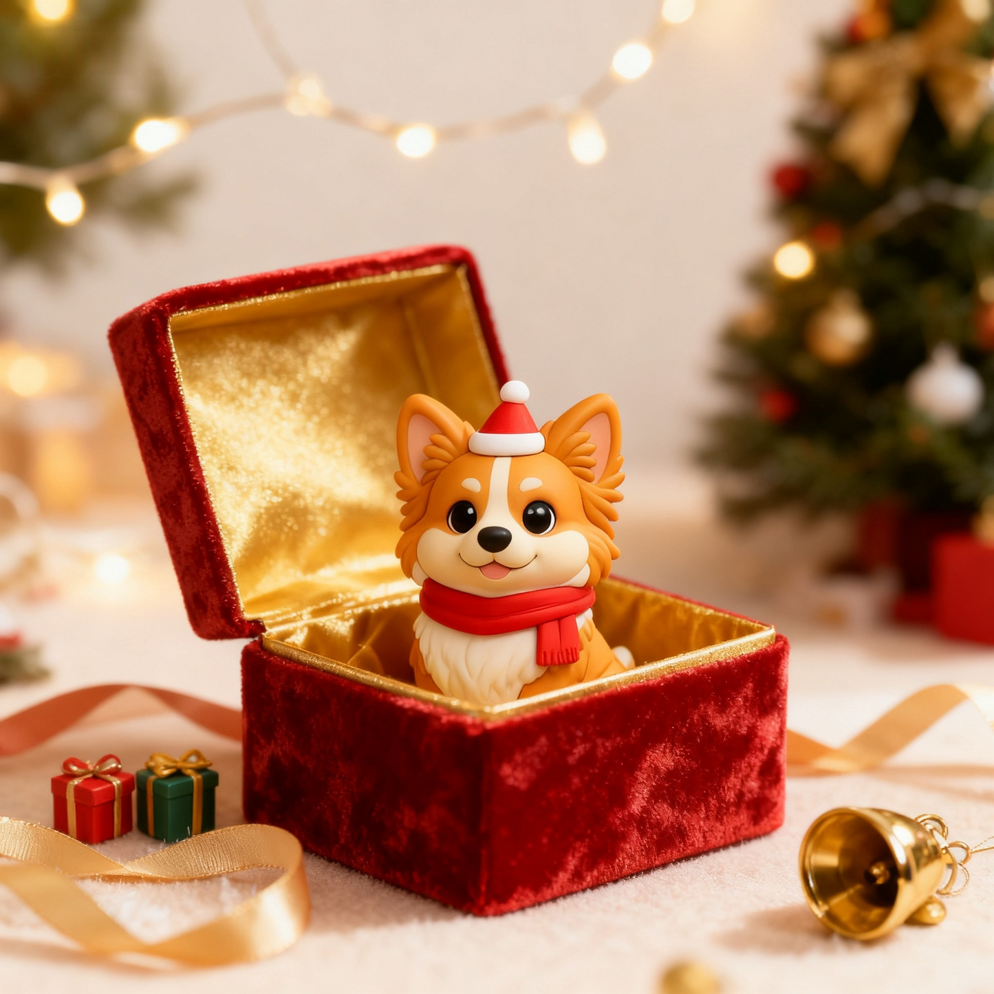 Custom 3D Pet Keychain/Figurine from Your Photo – Personalized Mini Pet Figurine Gift