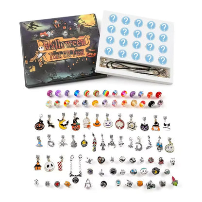 "Spooky Sparkle" Limited Edition Mystery Blind Box Halloween Charm Bracelet - Bewitchingly Beautiful Jewelry 🎃
