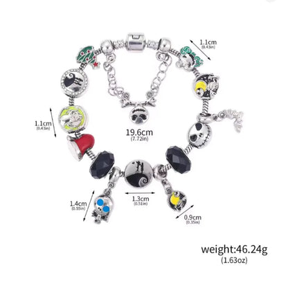 "Spooky Sparkle" Limited Edition Mystery Blind Box Halloween Charm Bracelet - Bewitchingly Beautiful Jewelry 🎃