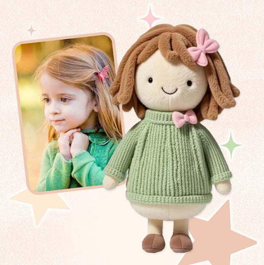 Personalized Baby Photo Plush Doll