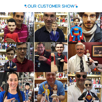Custom Bobblehead Personalized Bobbleheads Unique Gifts For Him Design With His Photo
