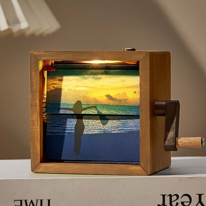 Personalized Motion Picture Frame - Upload Your Photos to Create a Hand-Cranked Flipbook Animation