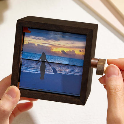 Personalized Motion Picture Frame - Upload Your Photos to Create a Hand-Cranked Flipbook Animation