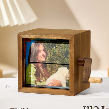 Unique weddings Gifts - Custom Photo Flipbook Animation Machine with Hand Crank & Light