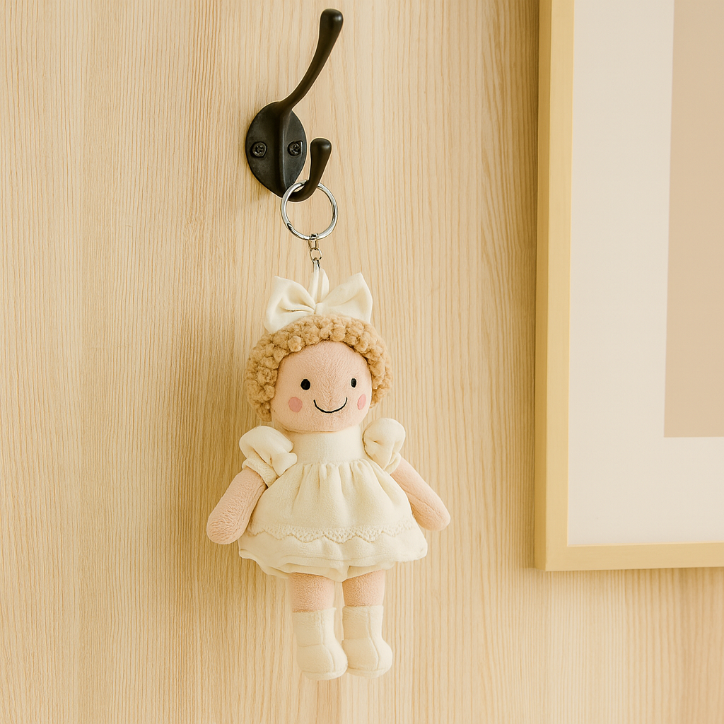 Personalized Baby Photo 3D Plush Doll Keychain/Pillow