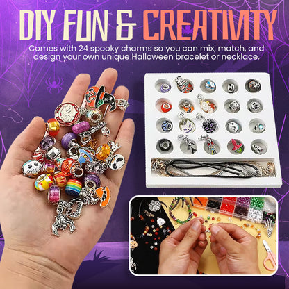 "Spooky Sparkle" Limited Edition Mystery Blind Box Halloween Charm Bracelet - Bewitchingly Beautiful Jewelry 🎃