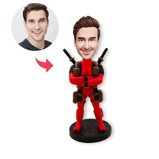 Custom Bobblehead Personalized Bobbleheads Unique Gifts For Him Design With His Photo