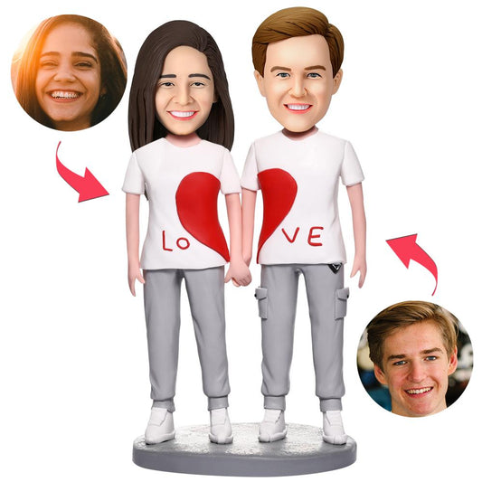 Custom Bobblehead Personalized Bobblehead Anniversary Gifts  Our Happy Life