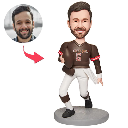 Custom Bobblehead Personalized Bobblehead Rugby Sports Player