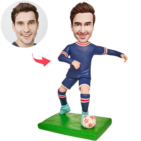 Custom Bobblehead Personalized Bobblehead Soccer Player