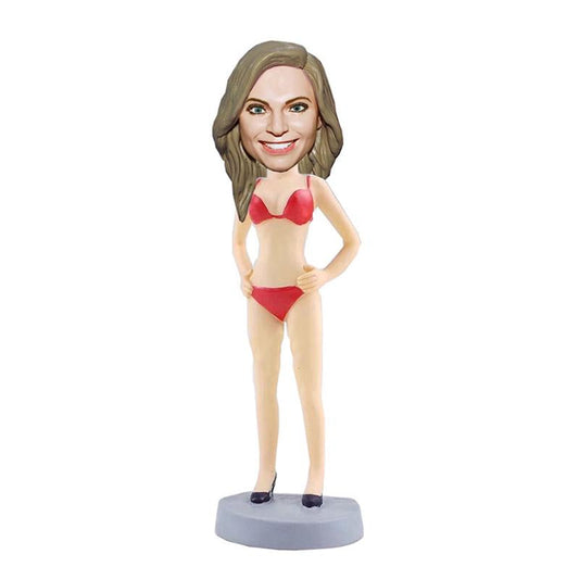Custom Female Bikini Bobbleheads Sexy Bikini Posing