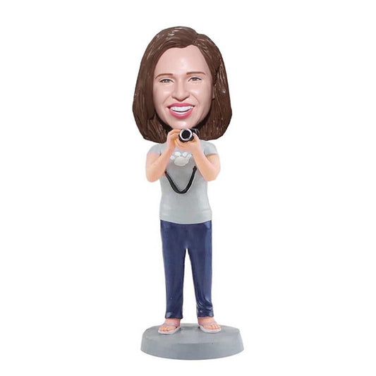 Custom Camera Bobbleheads