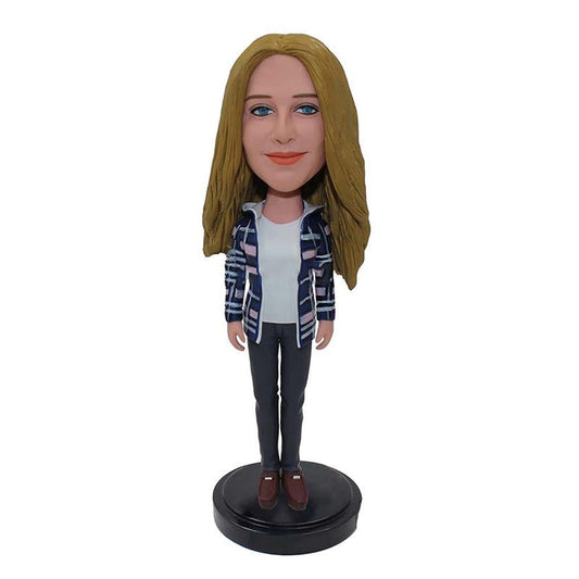 Custom Bobblehead Girl