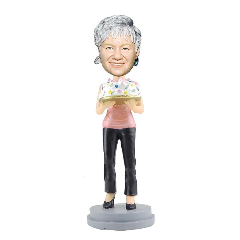 Custom Birthday Cake Bobblehead