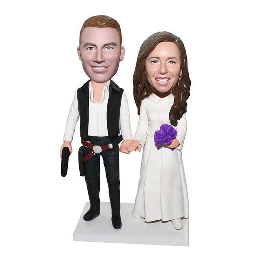 Custom Star Wars Couple Bobblehead Doll