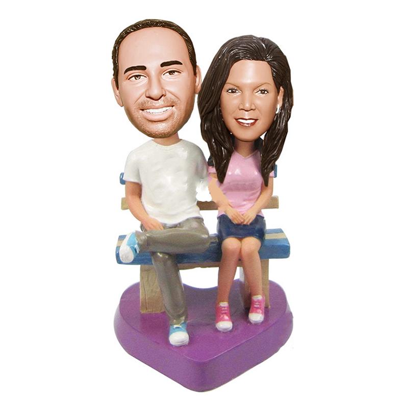 Custom Couple Bobble Head Looks Like Me
