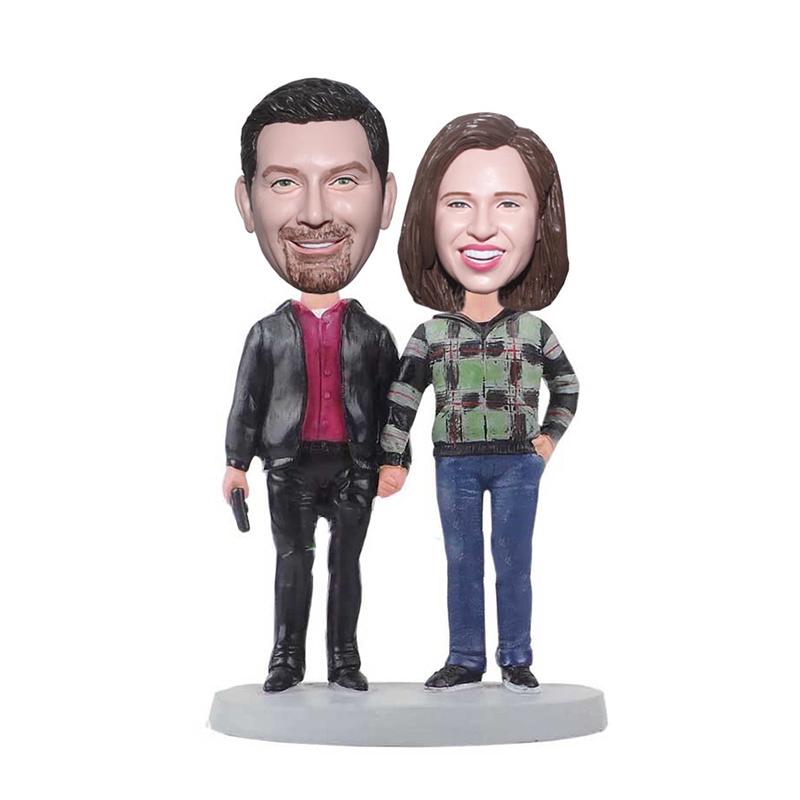Custom Bobblehead Couple Gifts For Parents