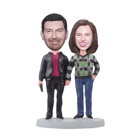 Custom Bobblehead Couple Gifts For Parents