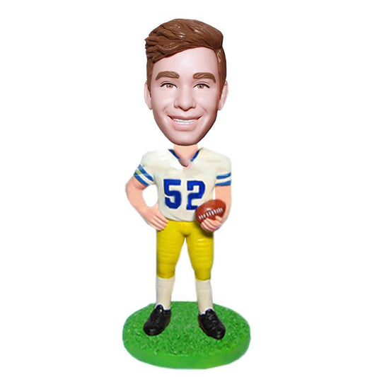 Custom American Football Bobblehead From Photo