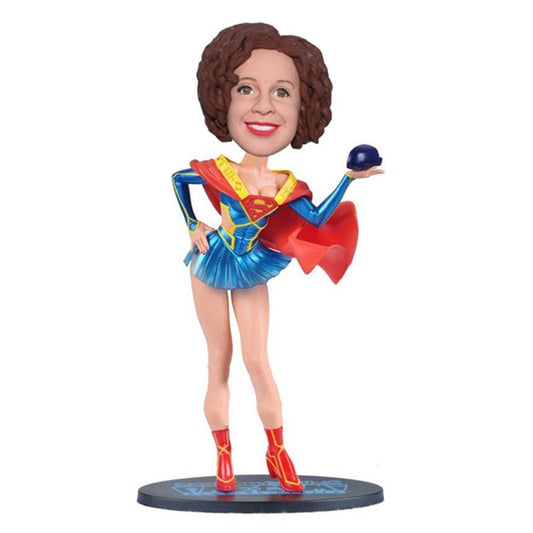 Custom Super Hero Girl Bobblehead