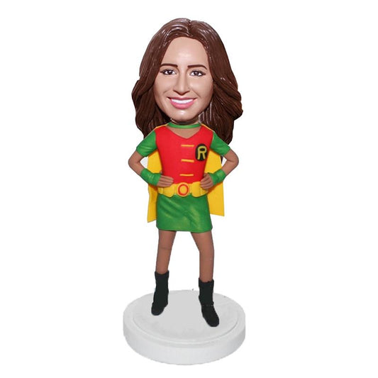 Custom Bobblehead Superhero Robin