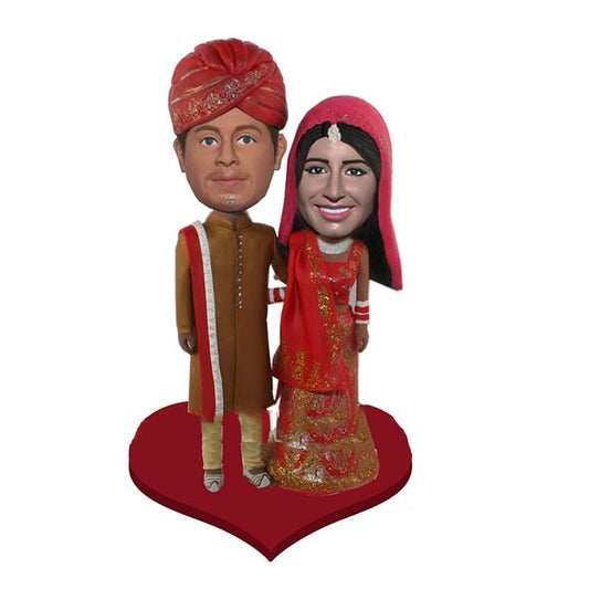 Custom Indian Wedding Bobbleheads