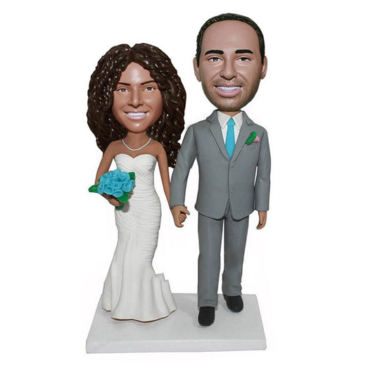 Custom Bride Groom Bobblehead