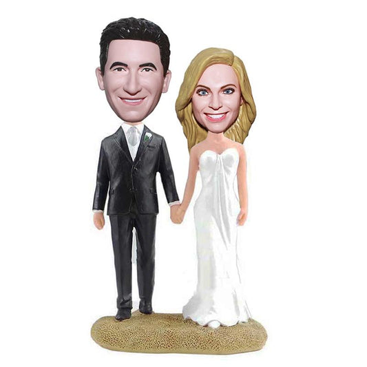 Cheap Custom Wedding Bobble Heads From Photo