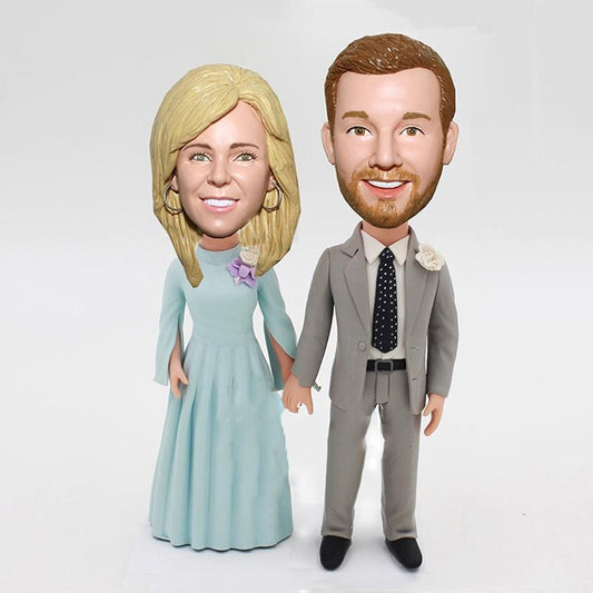 Bauble Head Wedding Cake Toppers Anniversary Gifts